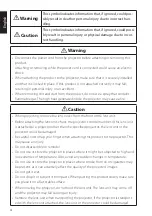 Preview for 4 page of Epson ELPLX02 User Manual