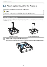 Preview for 11 page of Epson ELPMB61 Installation Manual