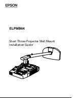 Preview for 1 page of Epson ELPMB64 Installation Manual