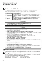 Preview for 6 page of Epson ELPSC21 User Manual