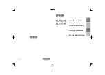 Preview for 1 page of Epson ELPSC35 Installation Manual