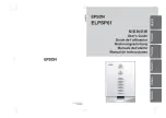 Epson ELPSP01 User Manual preview