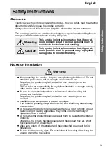 Preview for 3 page of Epson ELPSP02 User Manual