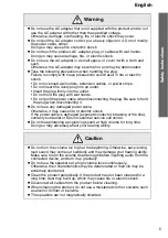 Preview for 5 page of Epson ELPSP02 User Manual