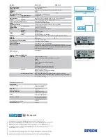 Preview for 4 page of Epson EMP-1815 Brochure & Specs