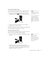 Предварительный просмотр 18 страницы Epson EMP 30 - PowerLite 50c XGA LCD Projector User Manual