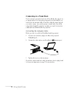 Предварительный просмотр 19 страницы Epson EMP 30 - PowerLite 50c XGA LCD Projector User Manual