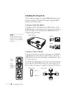 Предварительный просмотр 33 страницы Epson EMP 30 - PowerLite 50c XGA LCD Projector User Manual