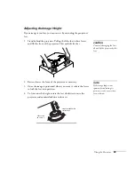 Предварительный просмотр 34 страницы Epson EMP 30 - PowerLite 50c XGA LCD Projector User Manual