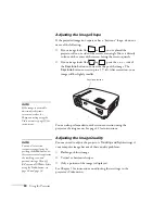 Предварительный просмотр 35 страницы Epson EMP 30 - PowerLite 50c XGA LCD Projector User Manual