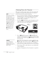 Предварительный просмотр 41 страницы Epson EMP 30 - PowerLite 50c XGA LCD Projector User Manual