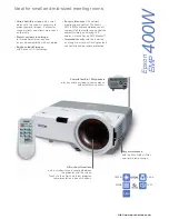 Preview for 3 page of Epson EMP 400W Brochure & Specs