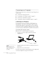 Preview for 15 page of Epson EMP 51/L User Manual