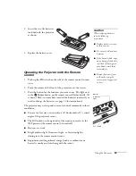 Preview for 38 page of Epson EMP 51/L User Manual