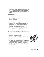 Preview for 64 page of Epson EMP 51/L User Manual