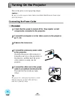 Preview for 30 page of Epson EMP-52 User Manual