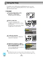 Preview for 62 page of Epson EMP-52 User Manual