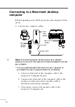 Предварительный просмотр 34 страницы Epson EMP-5500 Owner'S Manual