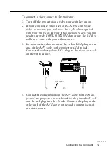 Предварительный просмотр 39 страницы Epson EMP-5500 Owner'S Manual