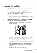 Предварительный просмотр 75 страницы Epson EMP-5500 Owner'S Manual