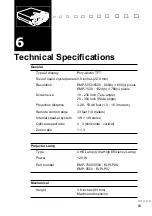 Предварительный просмотр 85 страницы Epson EMP-5500 Owner'S Manual