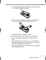 Предварительный просмотр 23 страницы Epson EMP-710 User Manual