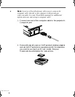 Предварительный просмотр 36 страницы Epson EMP-710 User Manual