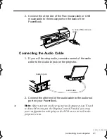 Предварительный просмотр 39 страницы Epson EMP-710 User Manual