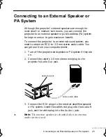 Предварительный просмотр 43 страницы Epson EMP-710 User Manual