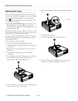 Предварительный просмотр 10 страницы Epson EMP-715 - XGA LCD Projector Product Information