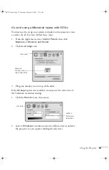 Предварительный просмотр 29 страницы Epson EMP 720 User Manual