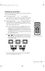 Предварительный просмотр 33 страницы Epson EMP 720 User Manual