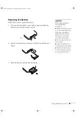 Предварительный просмотр 41 страницы Epson EMP 720 User Manual