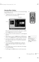 Предварительный просмотр 45 страницы Epson EMP 720 User Manual