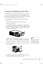 Предварительный просмотр 59 страницы Epson EMP 720 User Manual