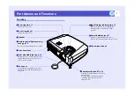 Предварительный просмотр 8 страницы Epson EMP-74 User Manual