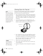 Preview for 34 page of Epson EMP-7700 - XGA LCD Projector User Manual