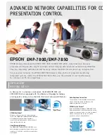 Preview for 2 page of Epson EMP 7800 Brochure & Specs