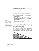 Preview for 16 page of Epson EMP 810 User Manual