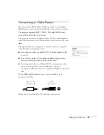 Preview for 21 page of Epson EMP 810 User Manual