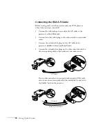 Preview for 22 page of Epson EMP 810 User Manual