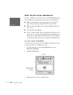 Preview for 28 page of Epson EMP 810 User Manual