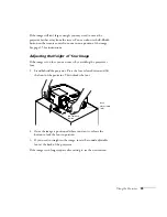 Preview for 31 page of Epson EMP 810 User Manual