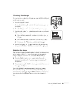 Preview for 41 page of Epson EMP 810 User Manual