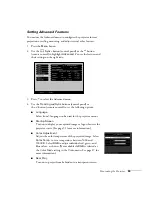 Preview for 61 page of Epson EMP 810 User Manual