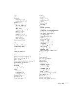 Preview for 117 page of Epson EMP 810 User Manual