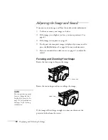 Предварительный просмотр 41 страницы Epson EMP-8150 - XGA LCD Projector Administrator'S Manual