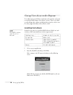 Предварительный просмотр 53 страницы Epson EMP-8150 - XGA LCD Projector Administrator'S Manual