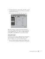 Предварительный просмотр 66 страницы Epson EMP-8150 - XGA LCD Projector Administrator'S Manual