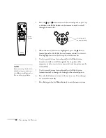 Предварительный просмотр 69 страницы Epson EMP-8150 - XGA LCD Projector Administrator'S Manual